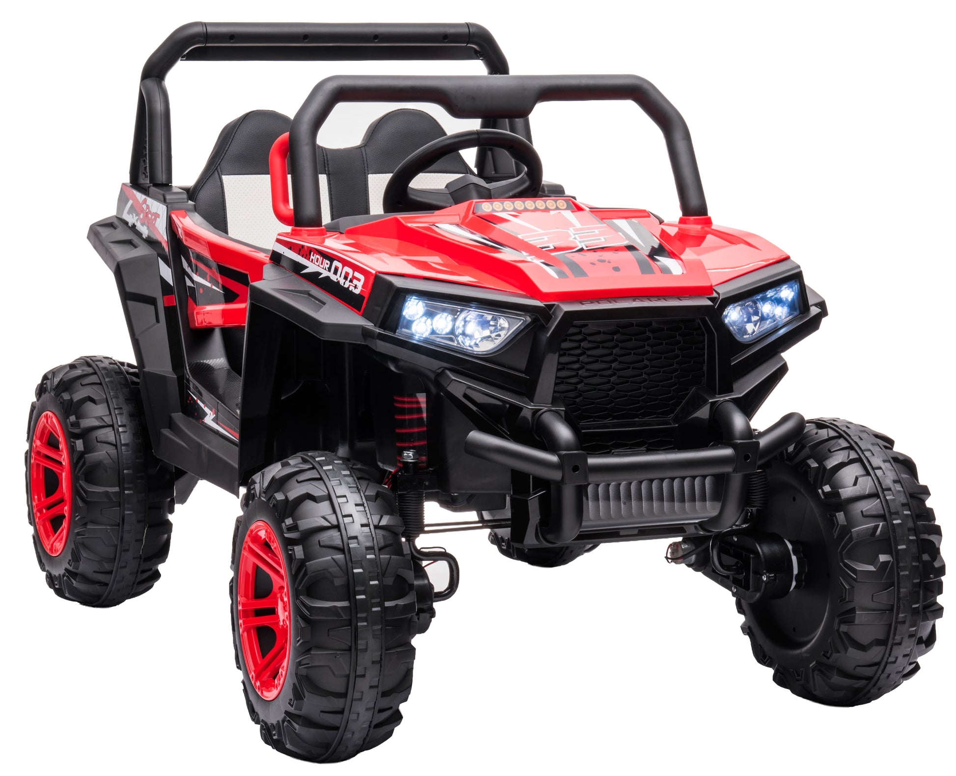 Carro Eléctrico Montable Tipo Rzr Con Control Remoto De 2.4g