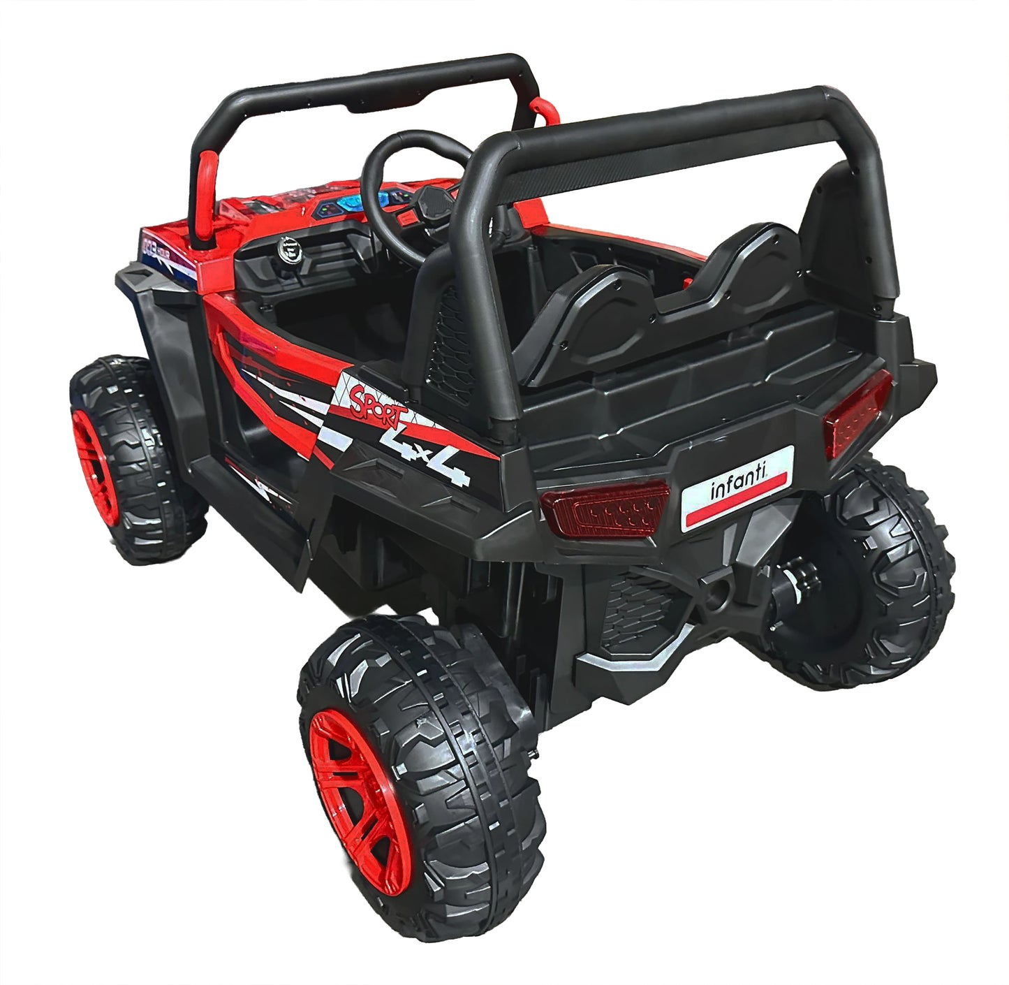 Carro Eléctrico Montable Tipo Rzr Con Control Remoto De 2.4g