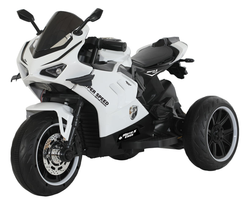 Motocicleta Montable Eléctrica Deportiva Con Música Y Luces, Infanti