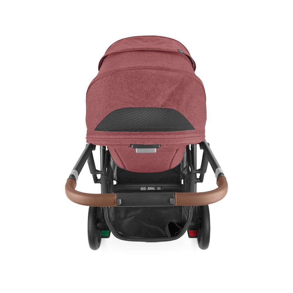 Carriola UPPAbaby Cruz V2 Lucy: Mango Telescópico, Asiento Reversible y Toldo Expandible con Protección UPF 50+