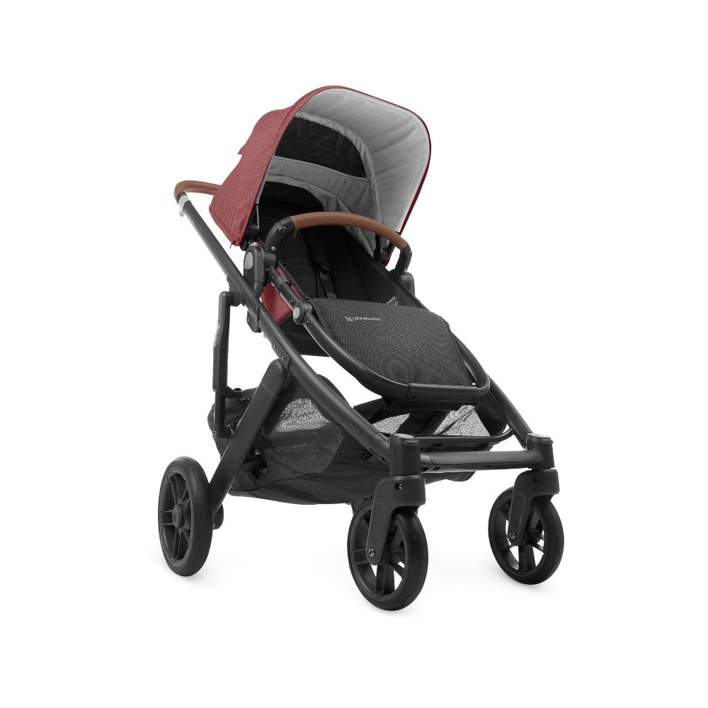 Carriola UPPAbaby Cruz V2 Lucy: Mango Telescópico, Asiento Reversible y Toldo Expandible con Protección UPF 50+