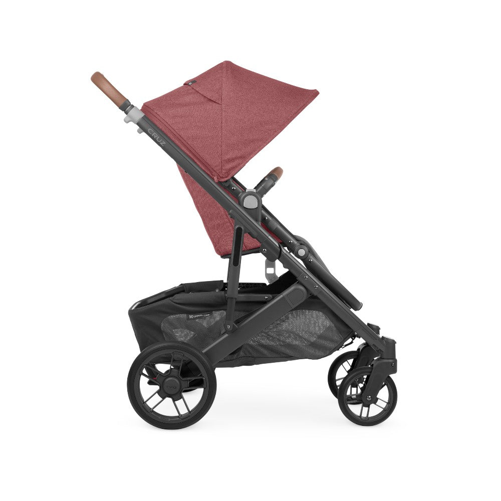 Carriola UPPAbaby Cruz V2 Lucy: Mango Telescópico, Asiento Reversible y Toldo Expandible con Protección UPF 50+