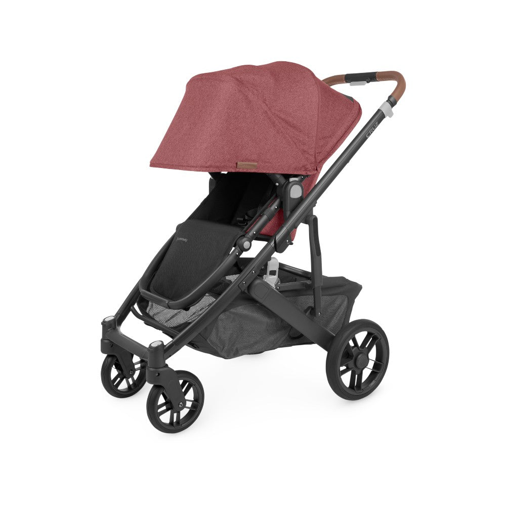 Carriola UPPAbaby Cruz V2 Lucy: Mango Telescópico, Asiento Reversible y Toldo Expandible con Protección UPF 50+