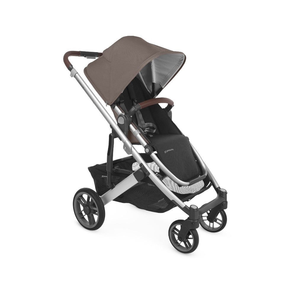 Carriola UPPAbaby Cruz V2 Theo: Mango Telescópico, Asiento Reversible y Toldo Expandible con Protección UPF 50+