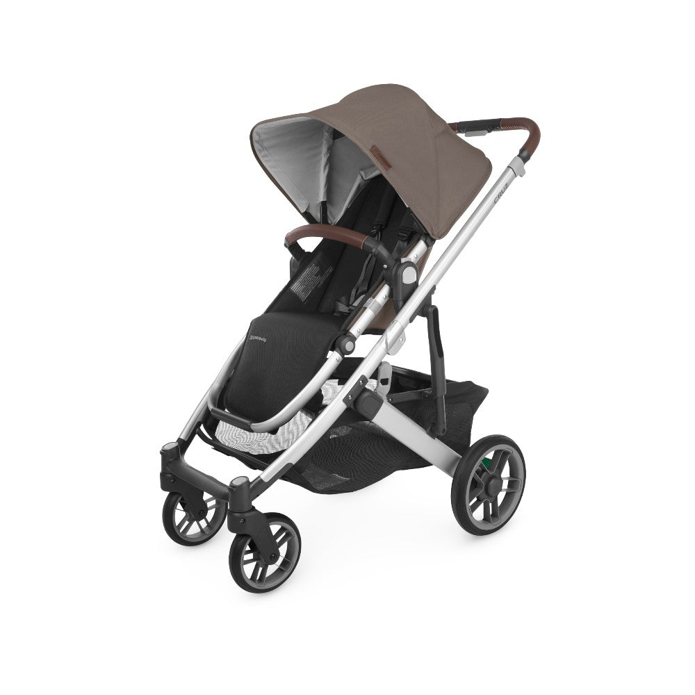 Carriola UPPAbaby Cruz V2 Theo: Mango Telescópico, Asiento Reversible y Toldo Expandible con Protección UPF 50+