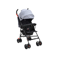 BB Joy Carriola Shay Ligera Plegable Gris Con Barra Y Toldo