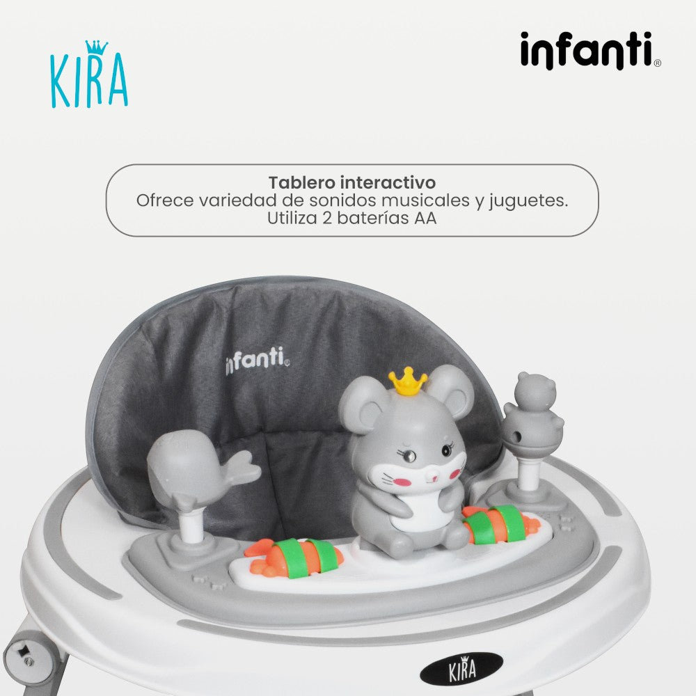 Andadera Kira Infanti Musical con Luces