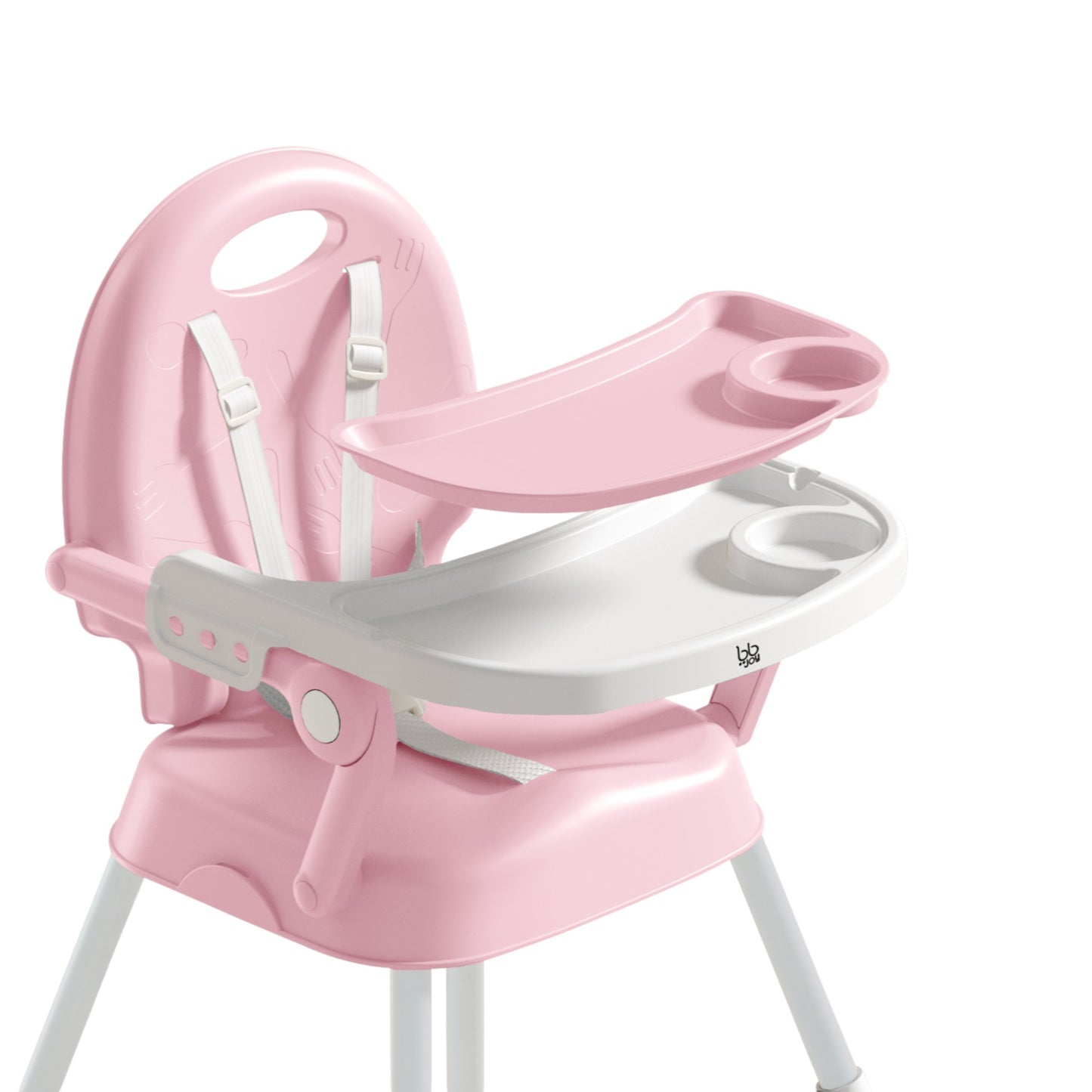 Silla Alta para Bebé 3 en 1 bb Joy Jinah con Arnés de 5 Puntos