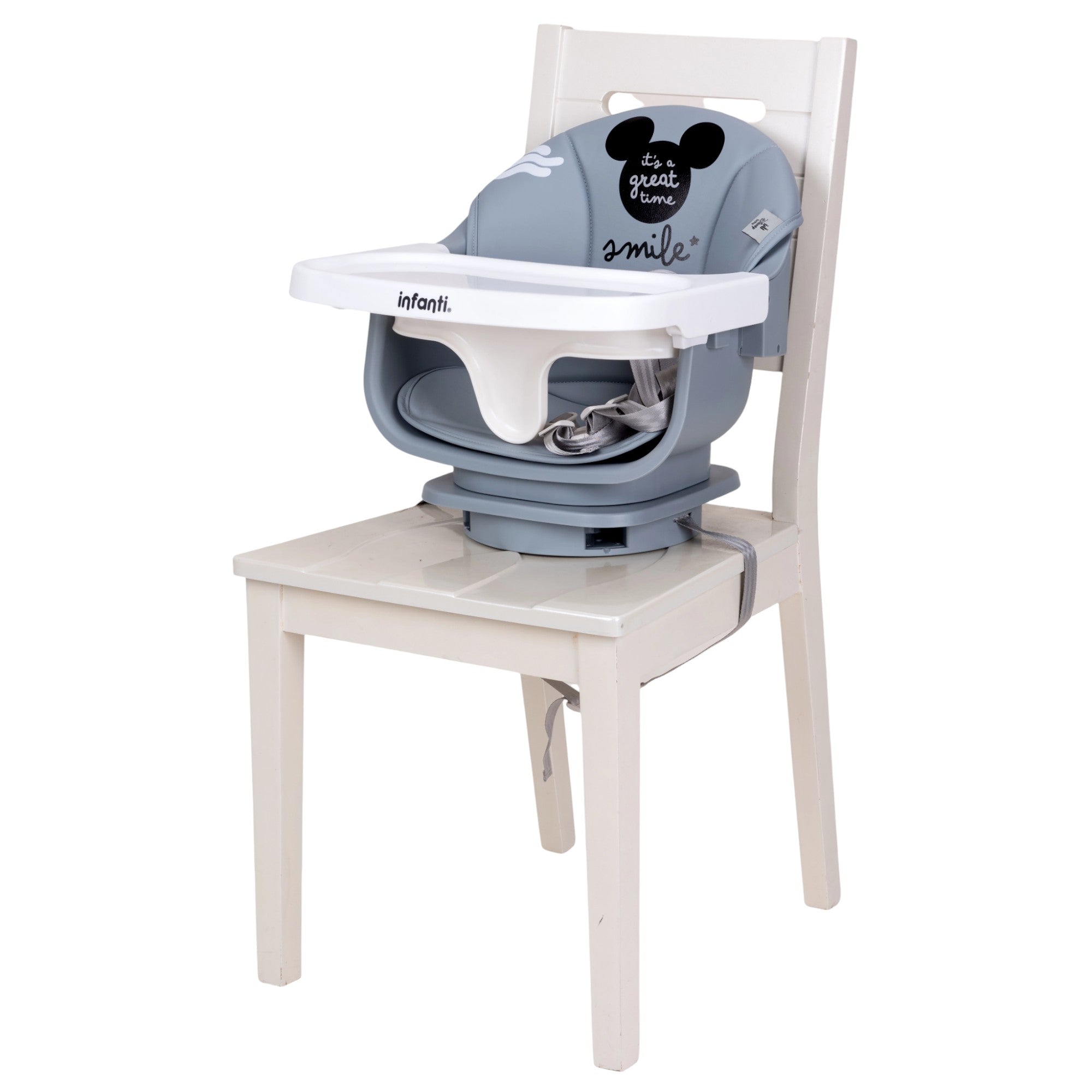 Silla Alta Periquera 7 En 1 Expressions Mickey Con Giro 360°