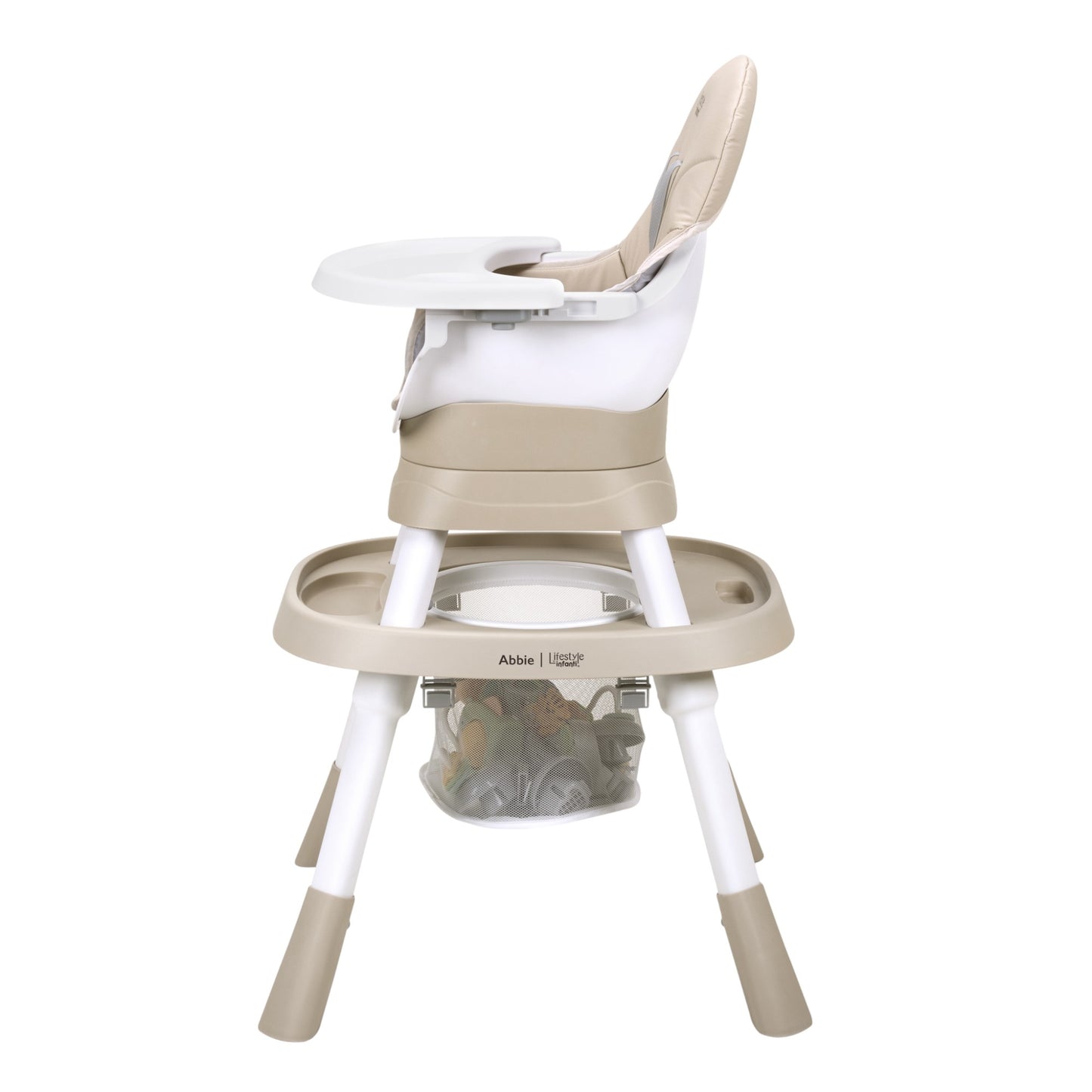 Silla Alta Periquera Bebes Con Giro 360° Arnés De 5 Puntos Abbie Arena