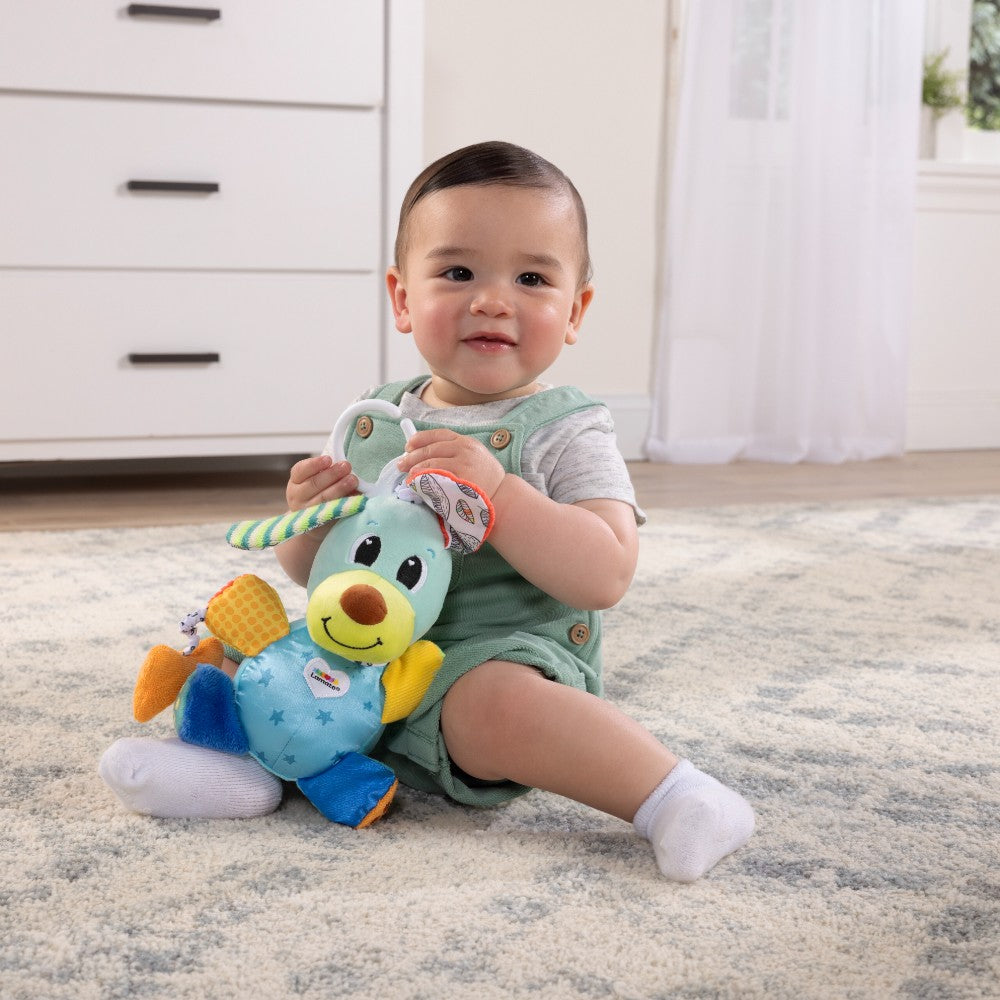 Juguete Interactivo Cachorro Pupsqueak Multicolor Lamaze