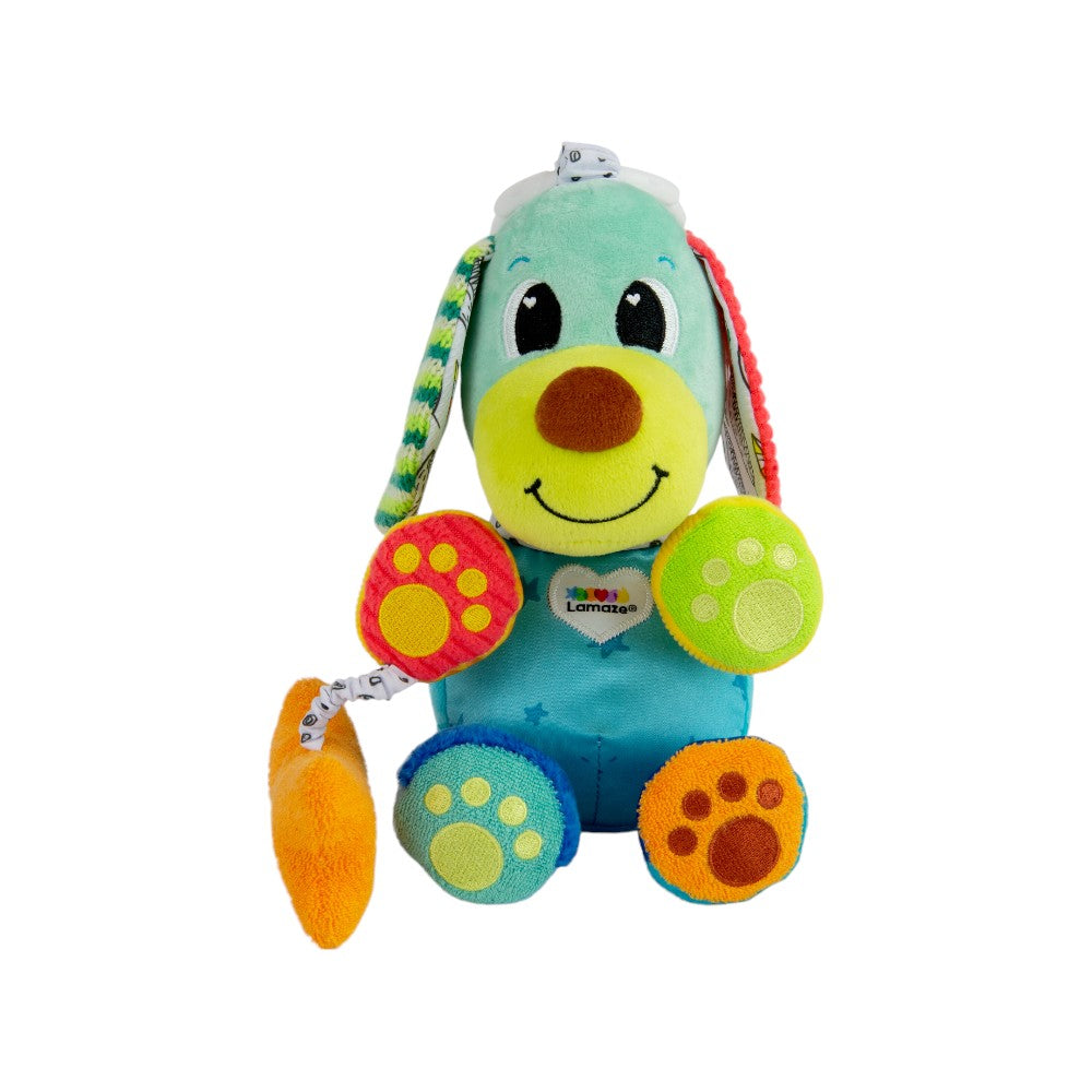 Juguete Interactivo Cachorro Pupsqueak Multicolor Lamaze