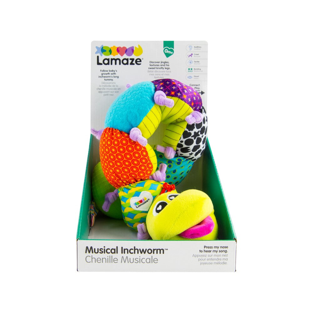 Juguete Interactivo "Oruga Musical" Multicolor Lamaze