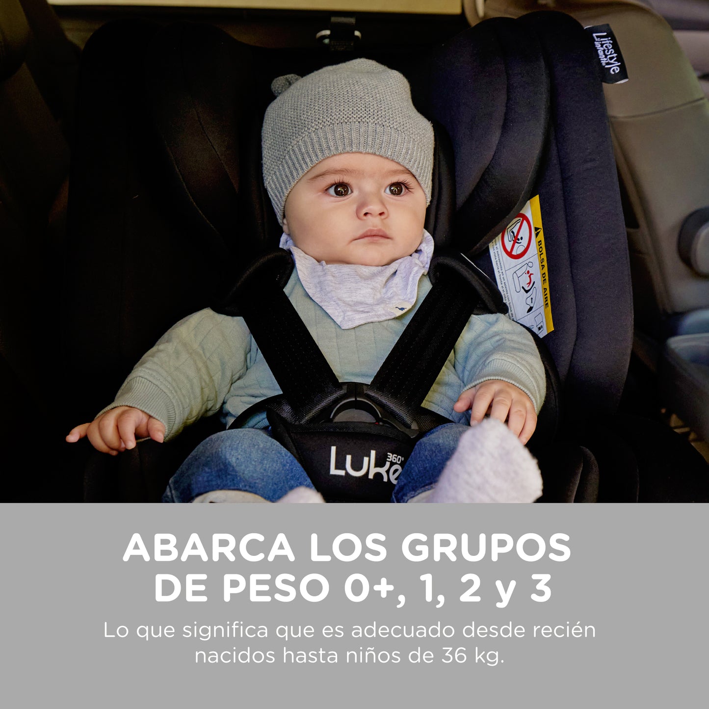 Autoasiento Luke 360° Lifestyle by Infanti