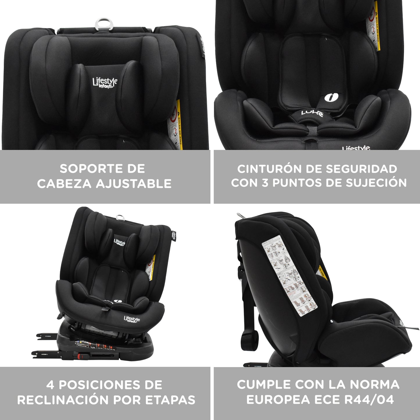 Autoasiento Luke 360° Lifestyle by Infanti