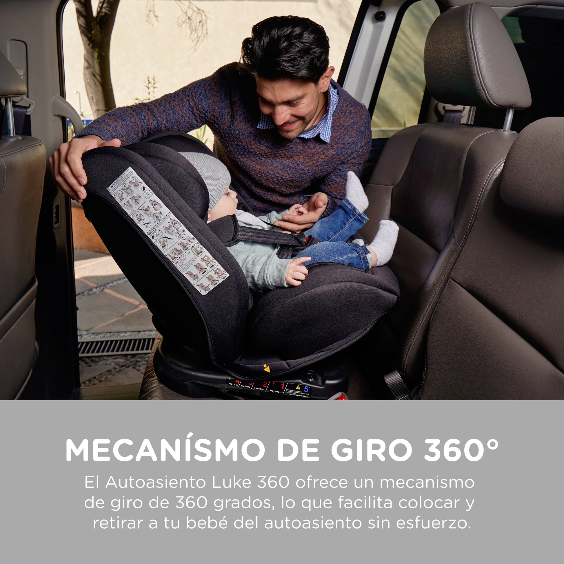 Autoasiento Luke 360° Lifestyle by Infanti