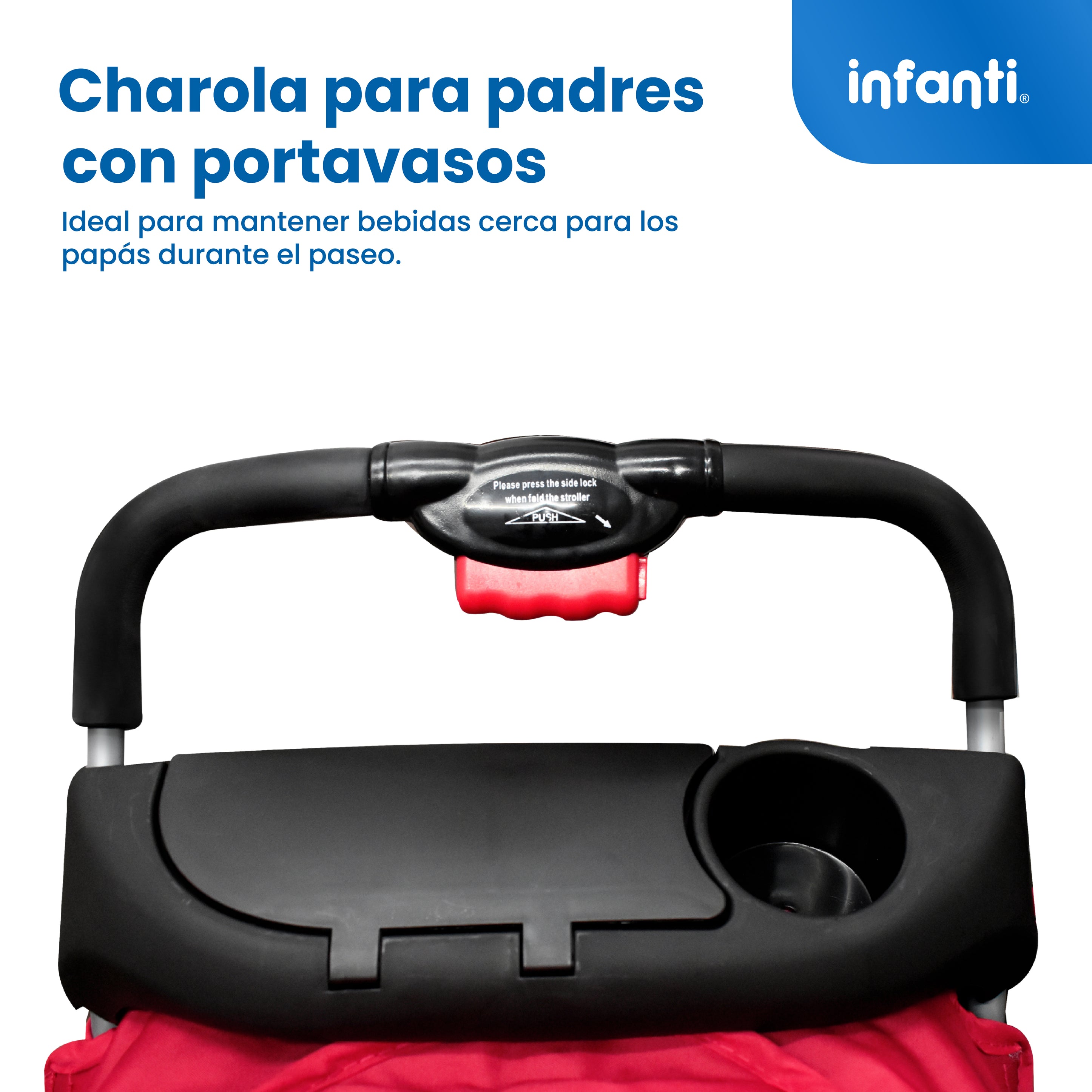 Carriola Travel System Lenni Hasta 15 kg Con Portabebé Autoasiento, Plegado a Una Mano, Reclinado Ajustable, Toldo con Visera, Arnés de Seguridad, Charolas, Canastilla y Frenos Infanti.