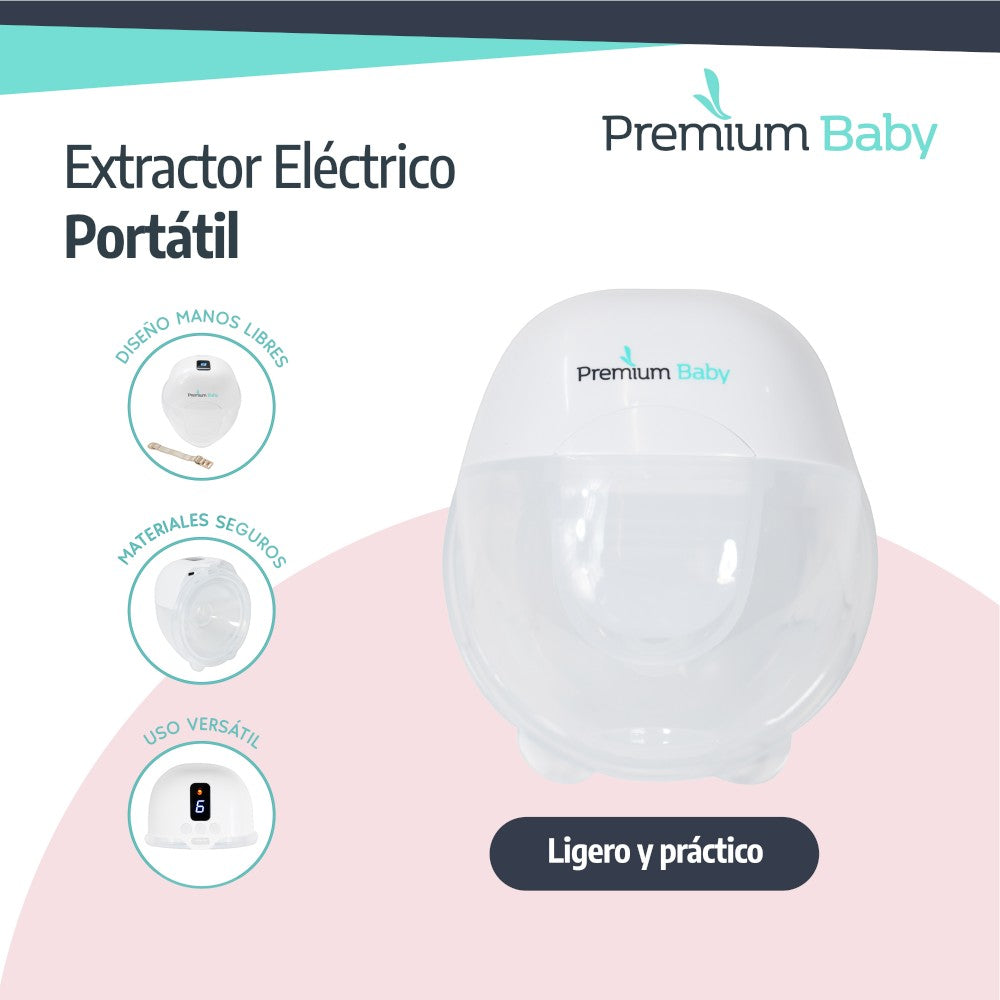 Premium Baby Extractor de Leche Portátil