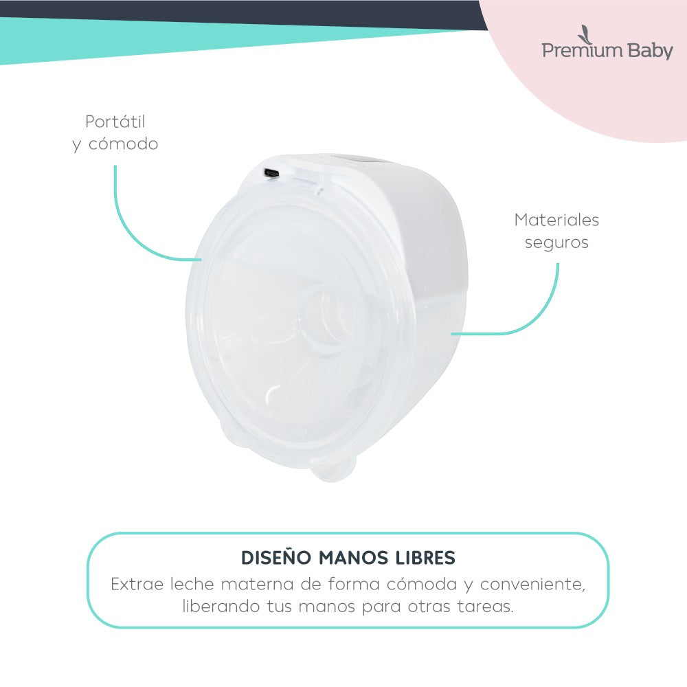 Premium Baby Extractor de Leche Portátil