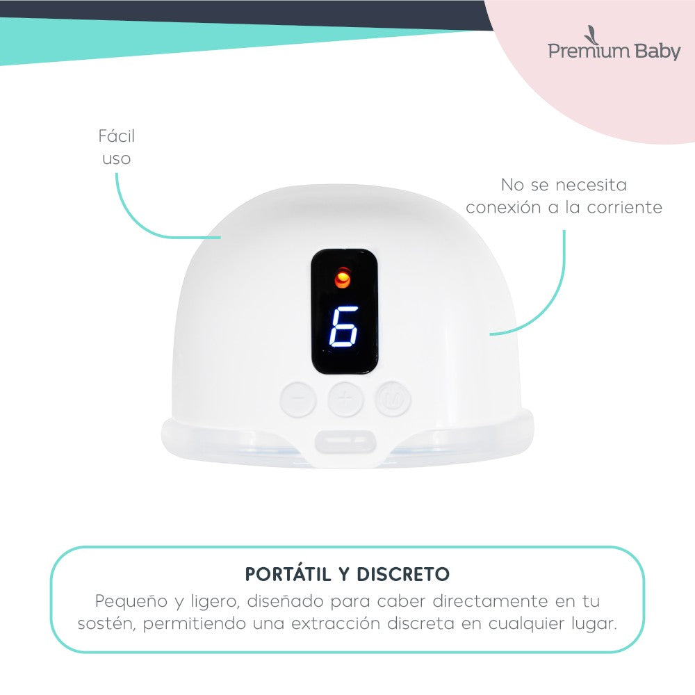 Premium Baby Extractor de Leche Portátil