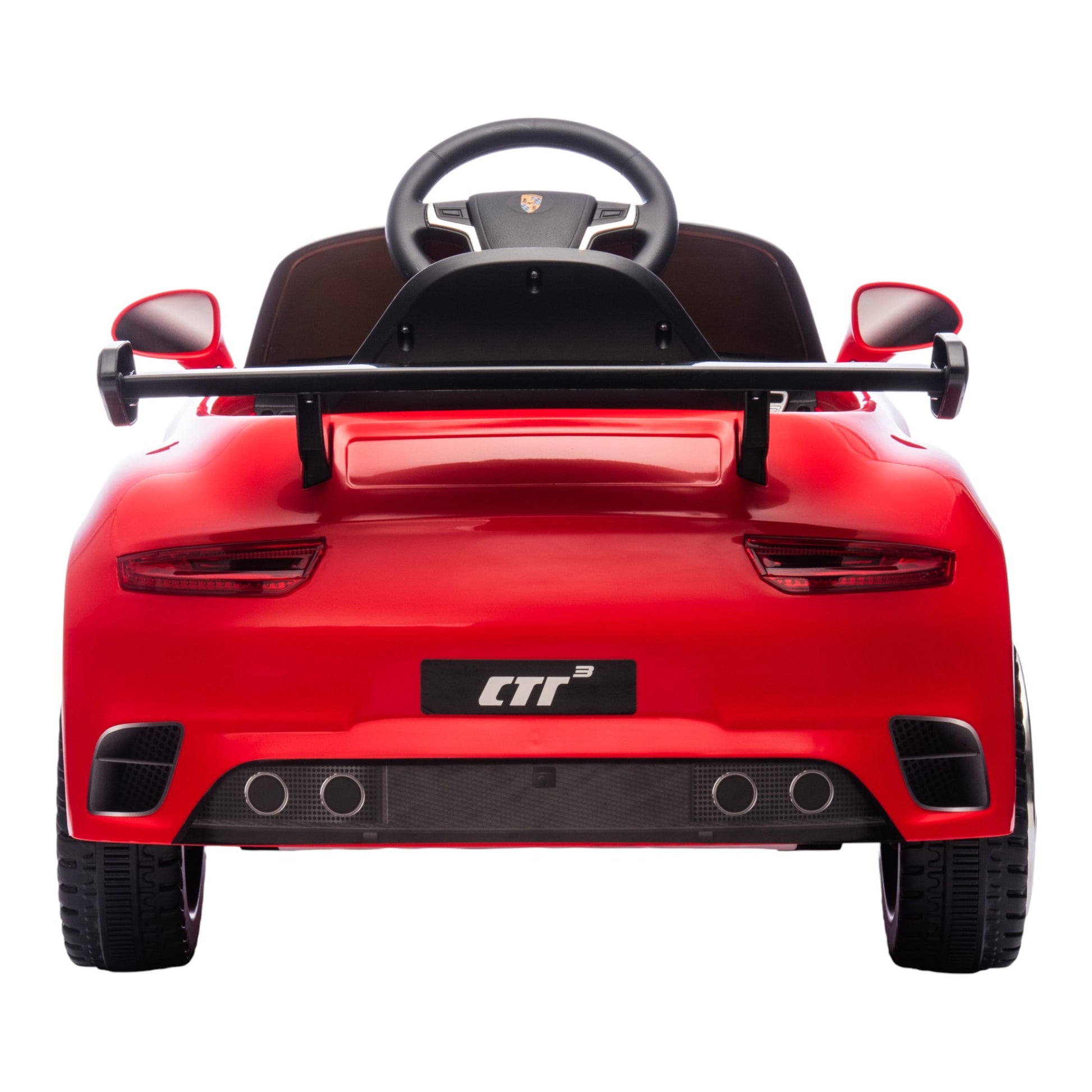 Carro Eléctrico Montable Tipo Deportivo Porsche Con Luces