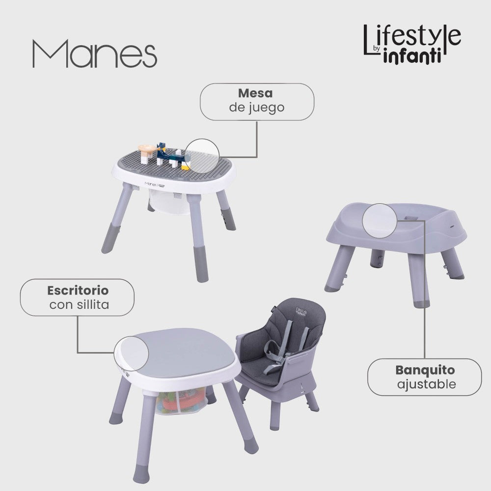 Silla Alta Para Bebé 7 En 1 Manes Lifestyle By Infanti