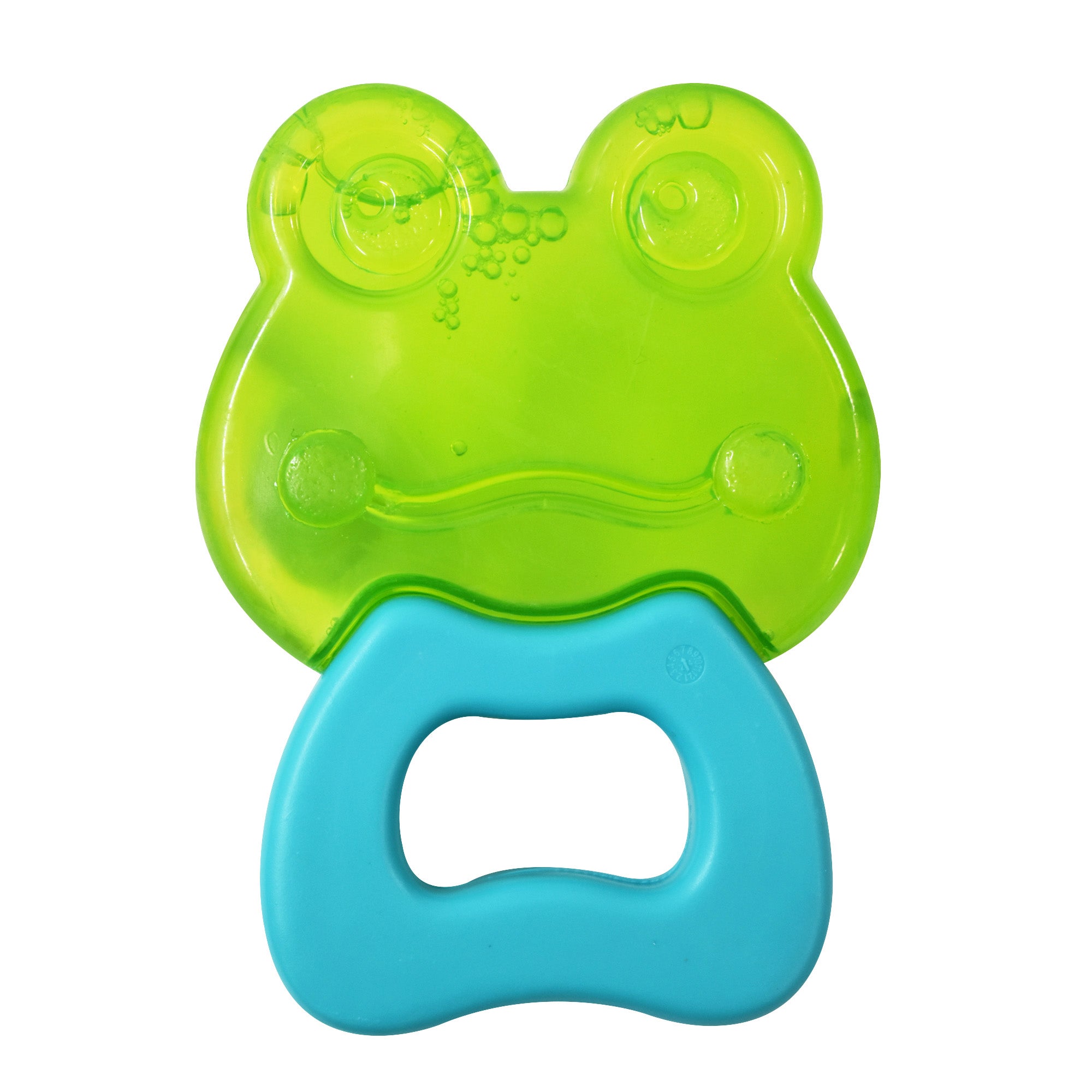 Mordedera Rellena de Agua Con Forma de Rana, Verde Libre BPA, Libre PVC, Infanti