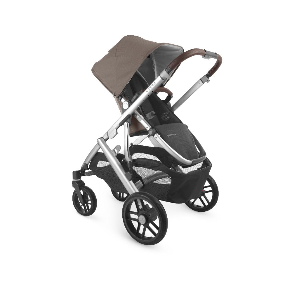 Carriola UPPAbaby Vista V2 Theo: Mango Telescópico, Asiento Reversible y Toldo Expandible con Protección UPF 50+