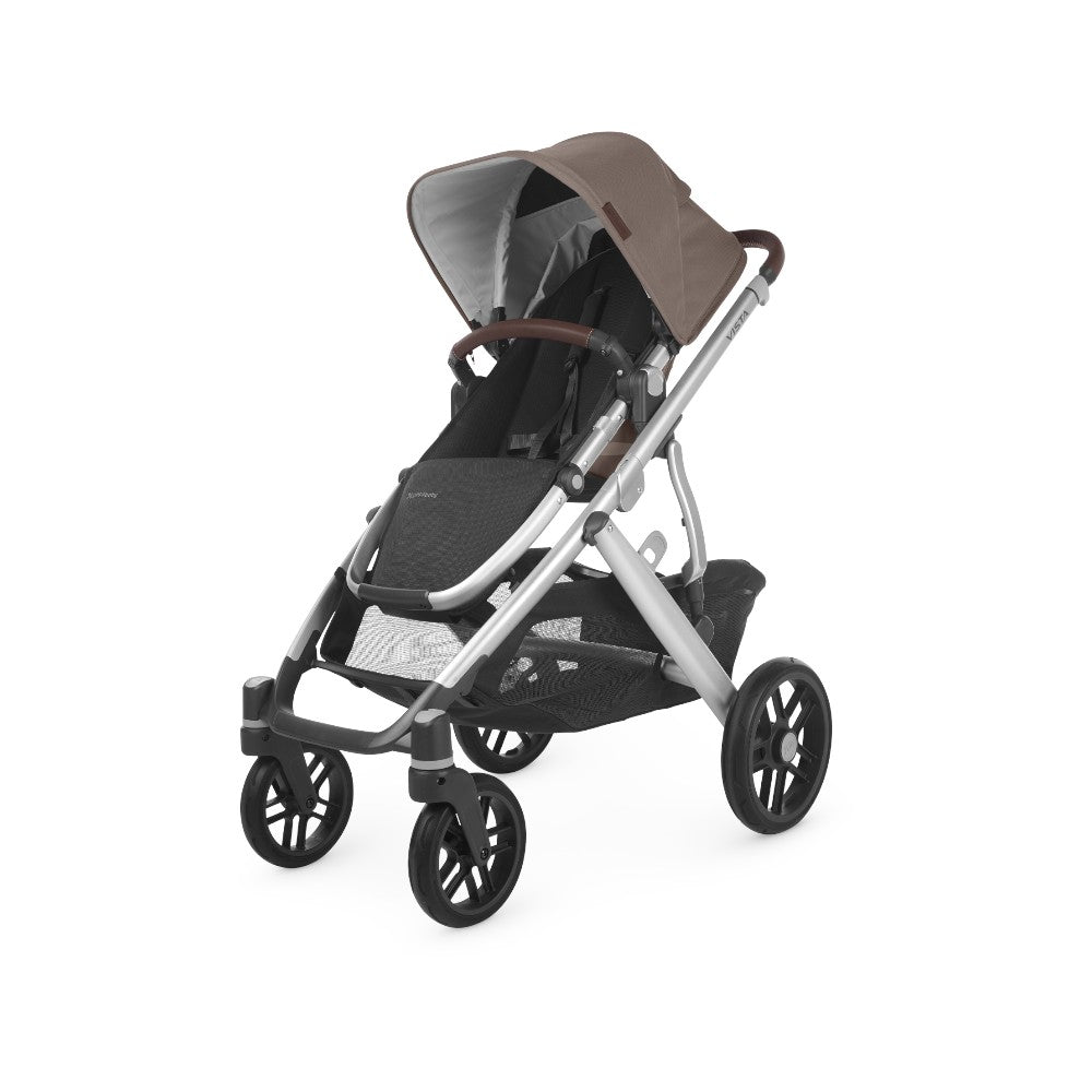 Carriola UPPAbaby Vista V2 Theo: Mango Telescópico, Asiento Reversible y Toldo Expandible con Protección UPF 50+