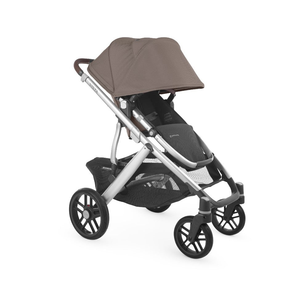 Carriola UPPAbaby Vista V2 Theo: Mango Telescópico, Asiento Reversible y Toldo Expandible con Protección UPF 50+