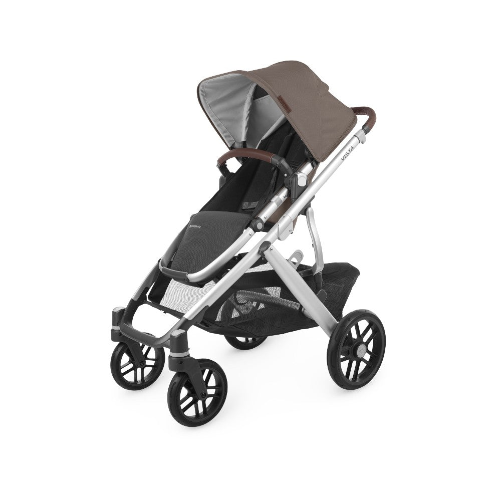 Carriola UPPAbaby Vista V2 Theo: Mango Telescópico, Asiento Reversible y Toldo Expandible con Protección UPF 50+