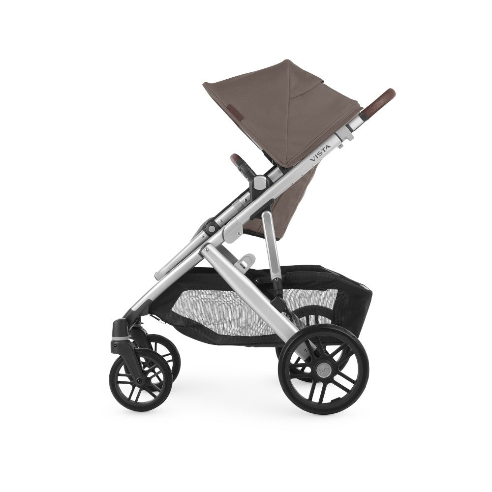 Carriola UPPAbaby Vista V2 Theo: Mango Telescópico, Asiento Reversible y Toldo Expandible con Protección UPF 50+