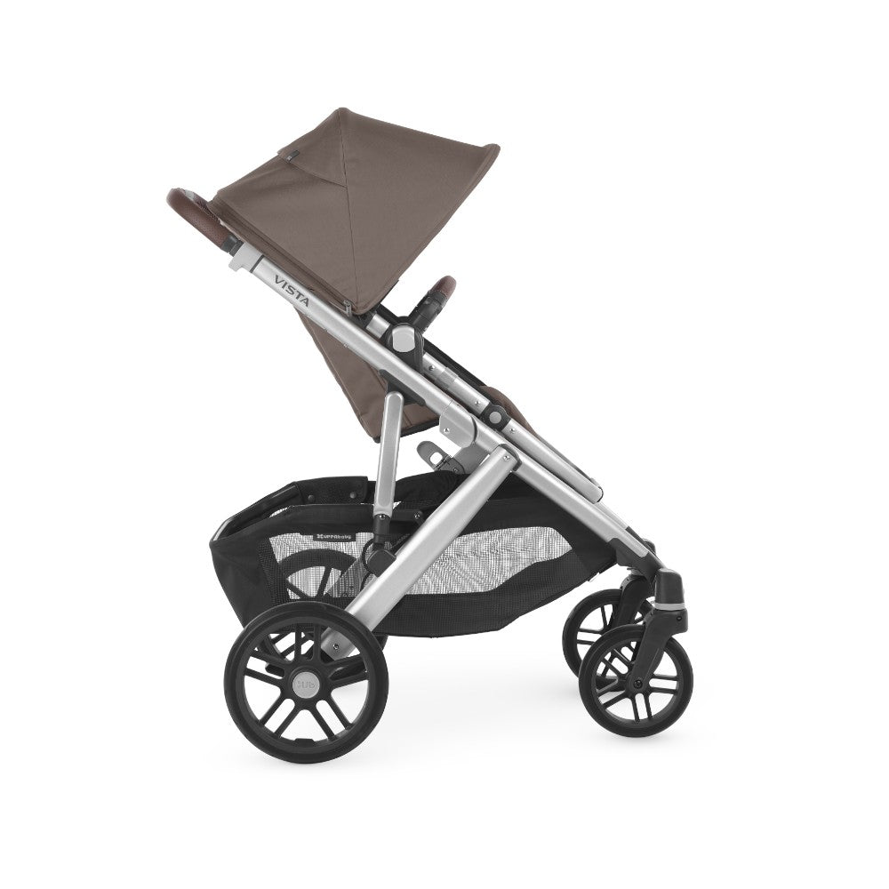 Carriola UPPAbaby Vista V2 Theo: Mango Telescópico, Asiento Reversible y Toldo Expandible con Protección UPF 50+