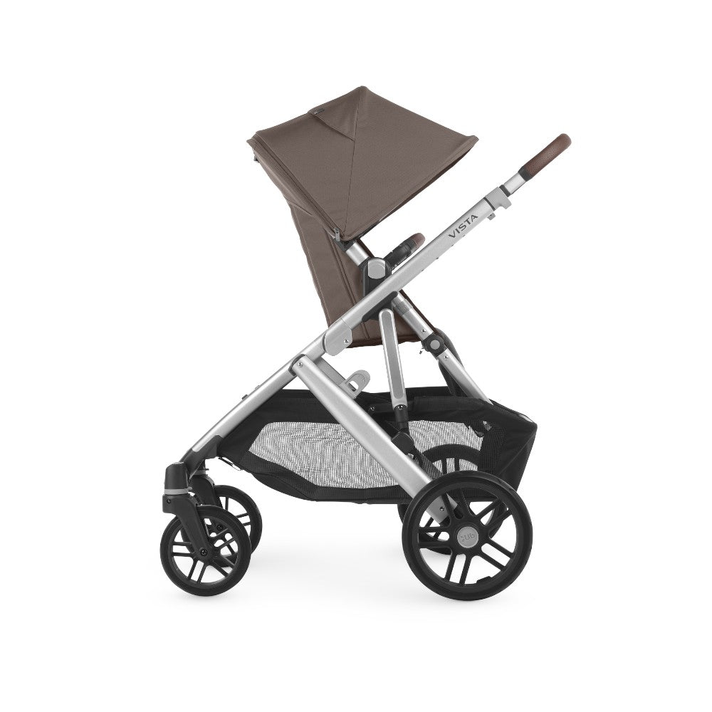 Carriola UPPAbaby Vista V2 Theo: Mango Telescópico, Asiento Reversible y Toldo Expandible con Protección UPF 50+