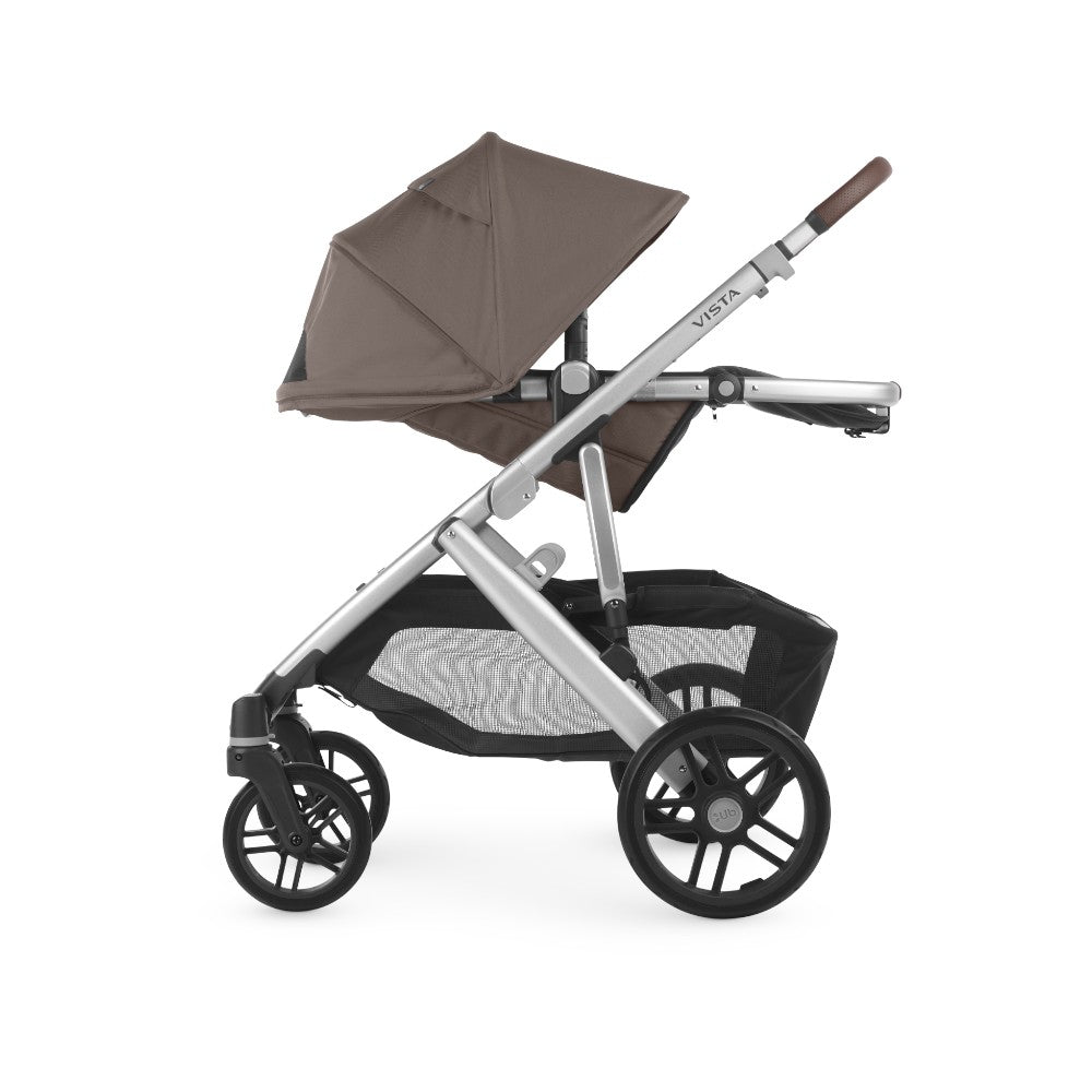 Carriola UPPAbaby Vista V2 Theo: Mango Telescópico, Asiento Reversible y Toldo Expandible con Protección UPF 50+