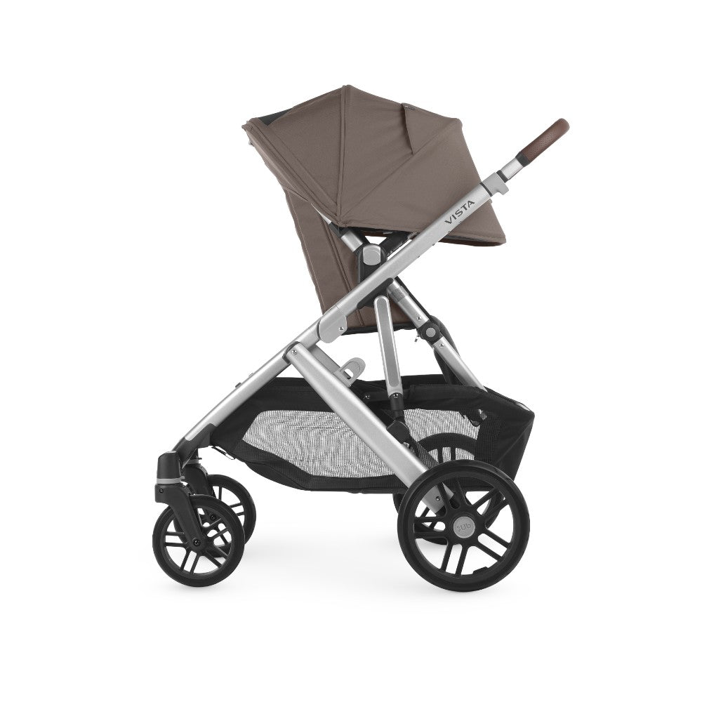 Carriola UPPAbaby Vista V2 Theo: Mango Telescópico, Asiento Reversible y Toldo Expandible con Protección UPF 50+