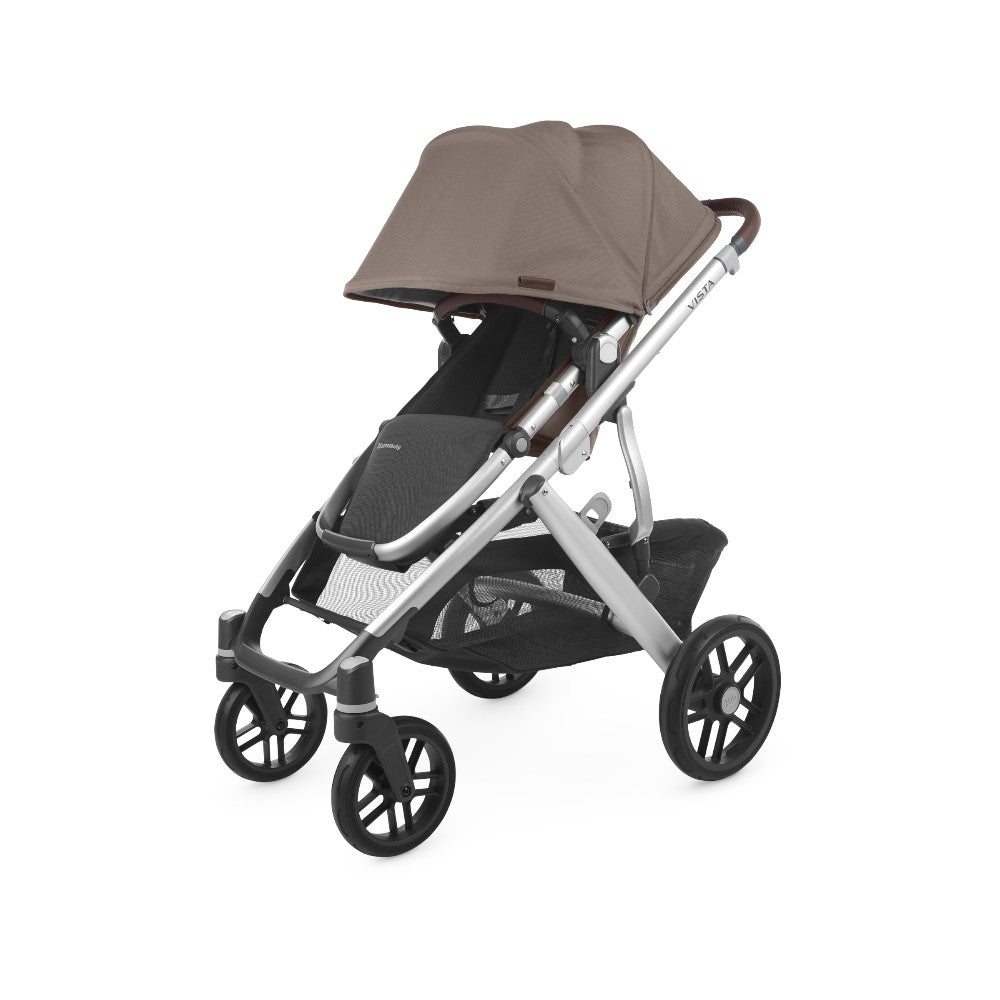 Carriola UPPAbaby Vista V2 Theo: Mango Telescópico, Asiento Reversible y Toldo Expandible con Protección UPF 50+