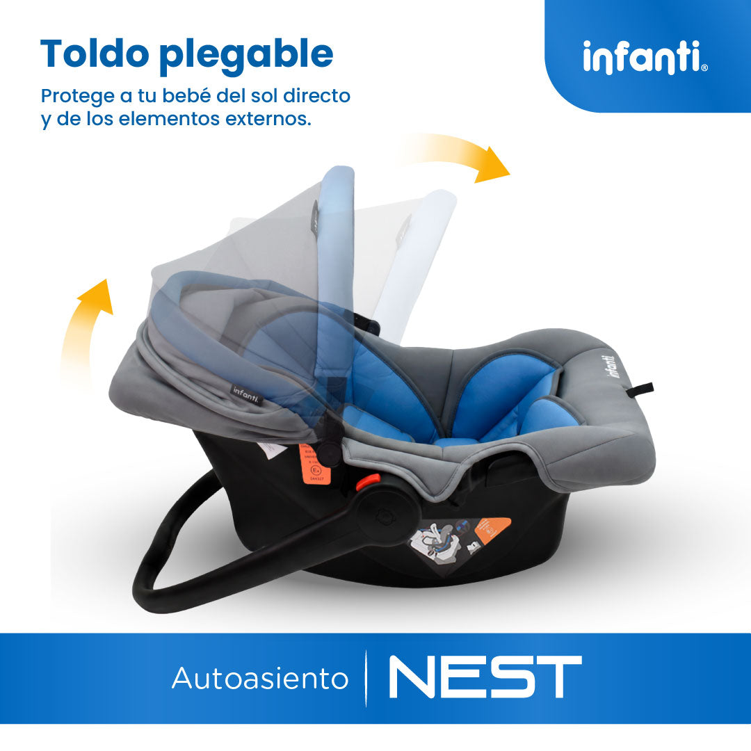 Autoasiento Nest Grupo 0+