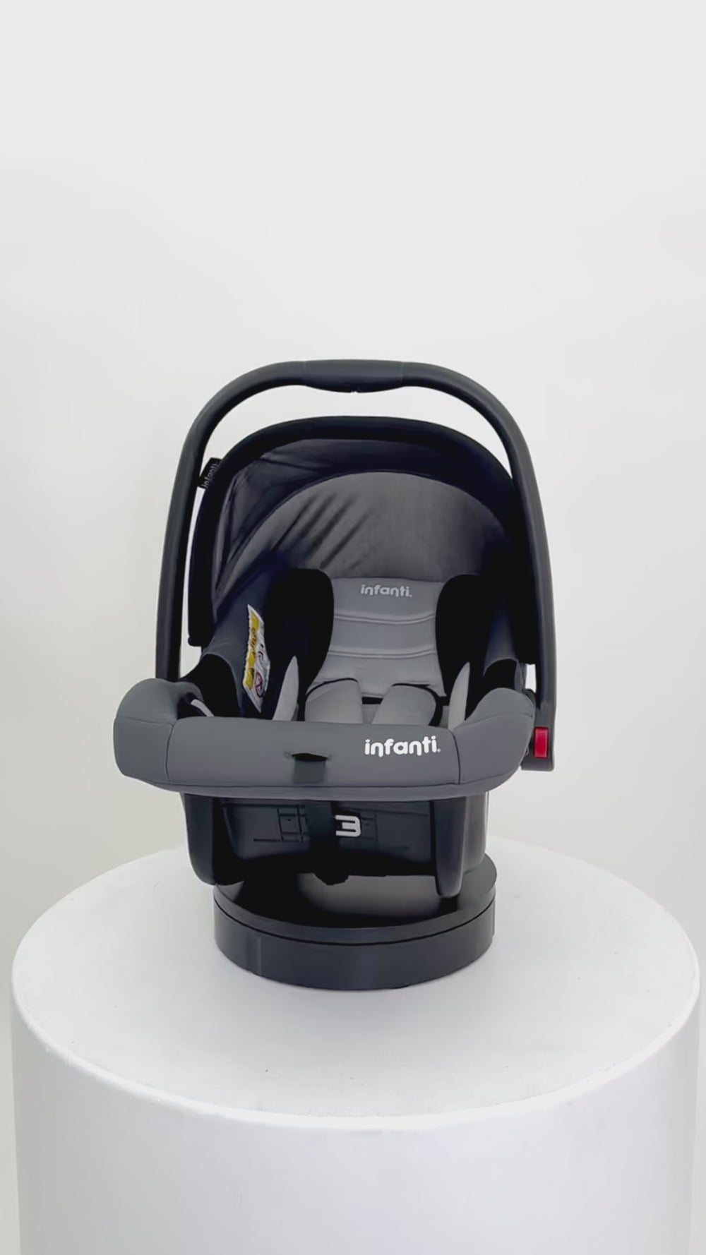 Autoasiento Portabebé Nest  Con Anclaje Universal y Soporte Acolchado