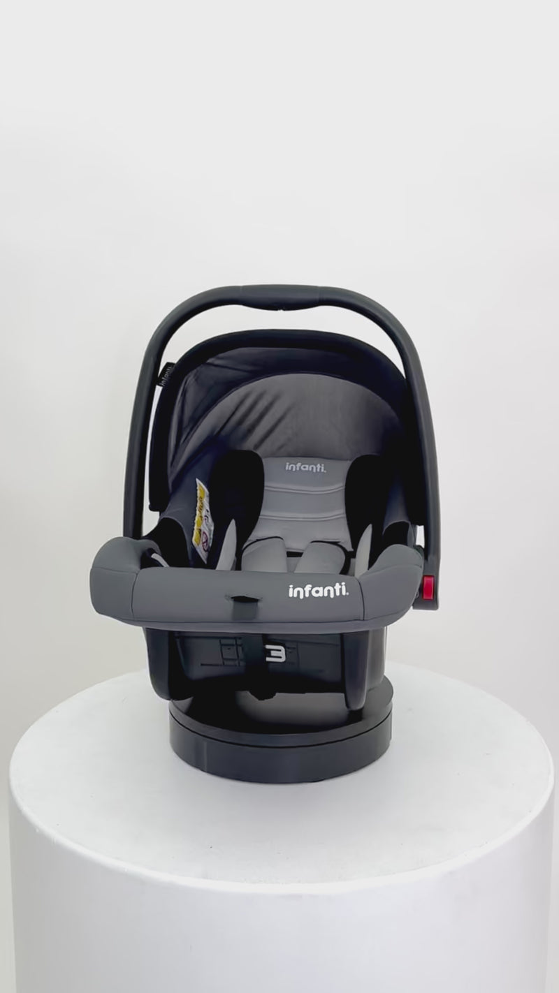 Autoasiento Portabebé Nest  Con Anclaje Universal y Soporte Acolchado