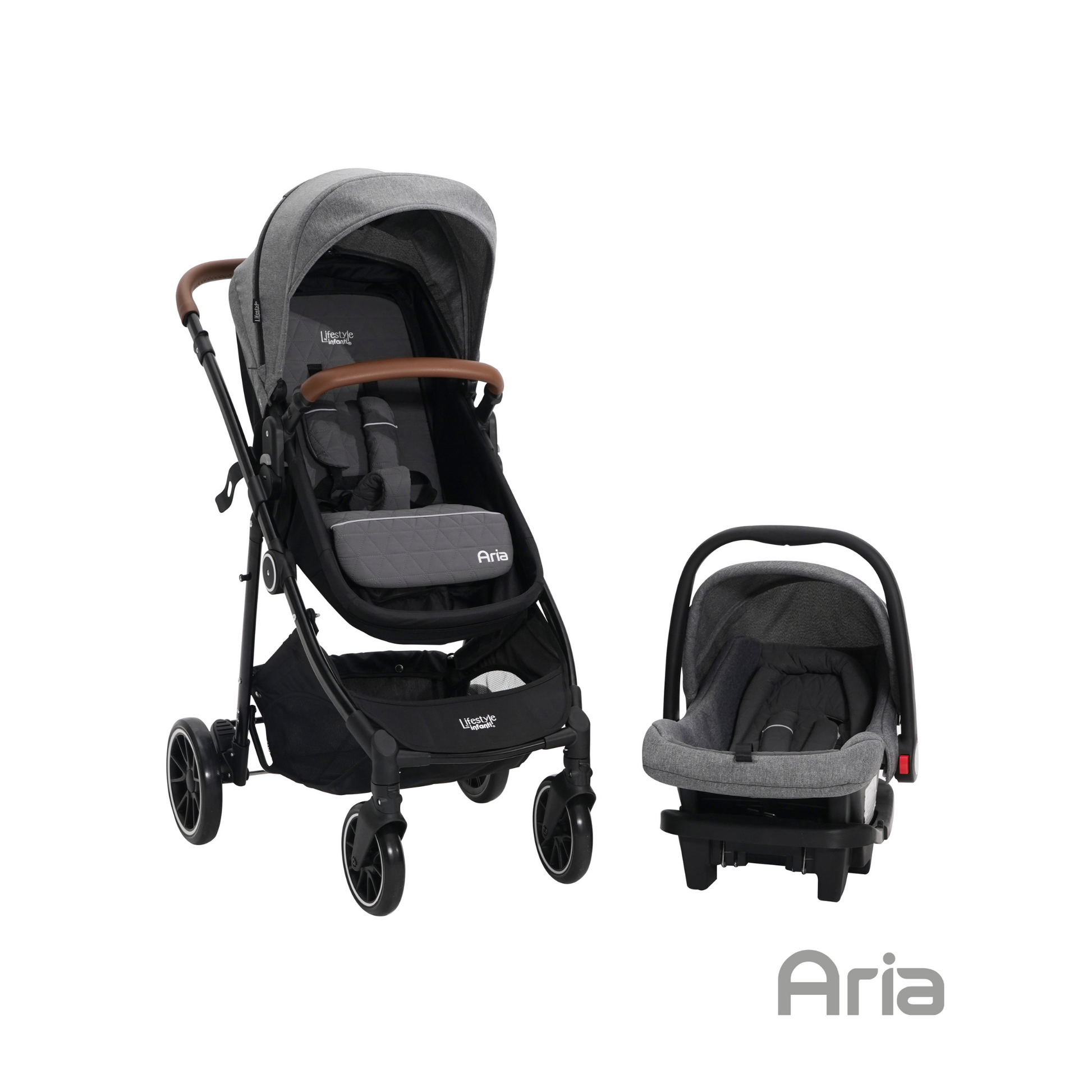 Carriola Sistema de Viaje,  Lifestyle by infanti  Aria Gris