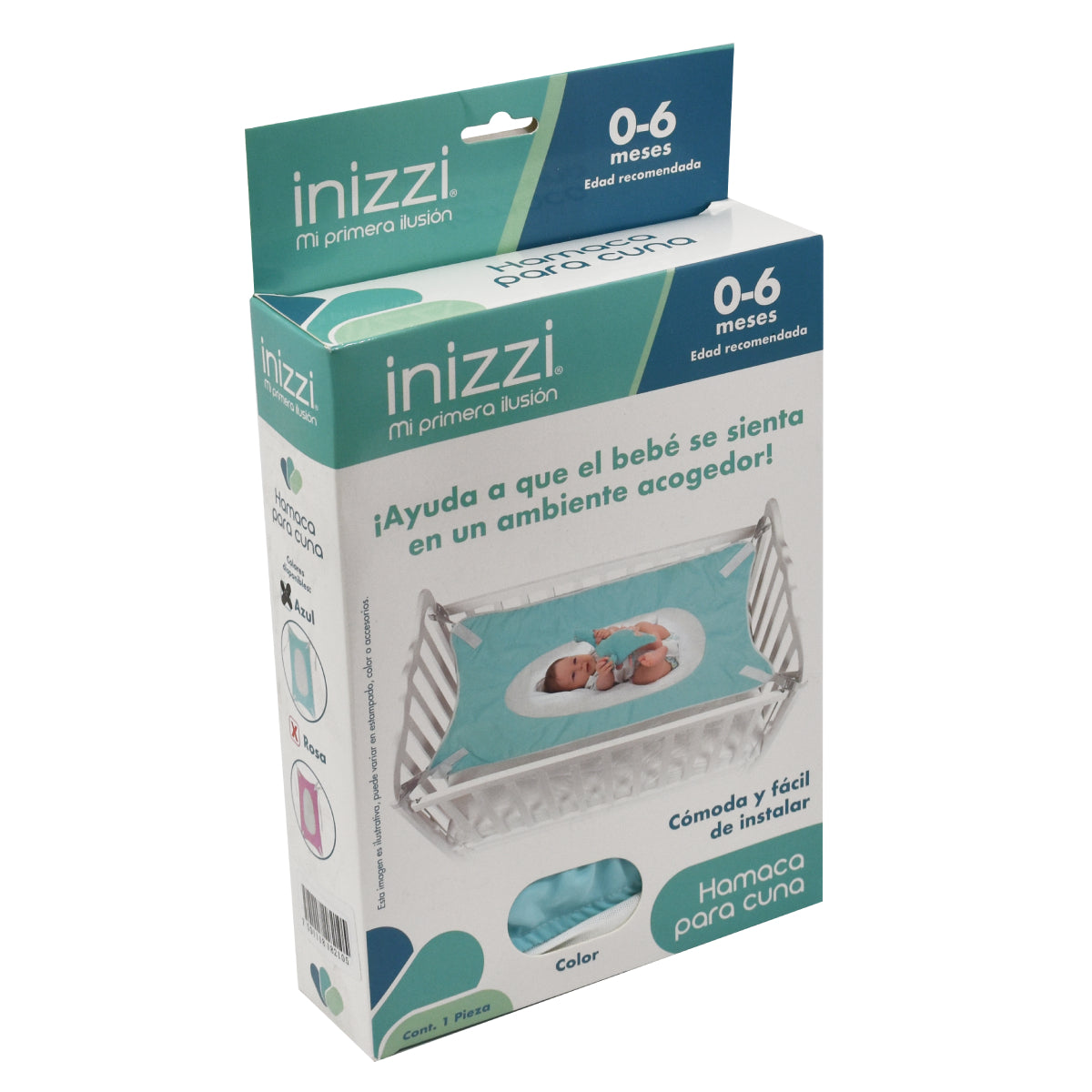 Hamaca Para Cuna Azul