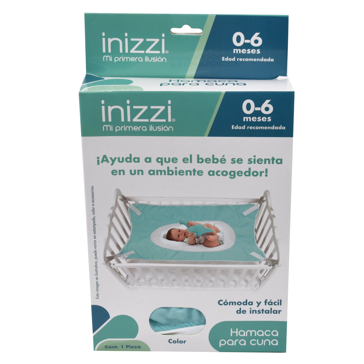 Hamaca Para Cuna Azul
