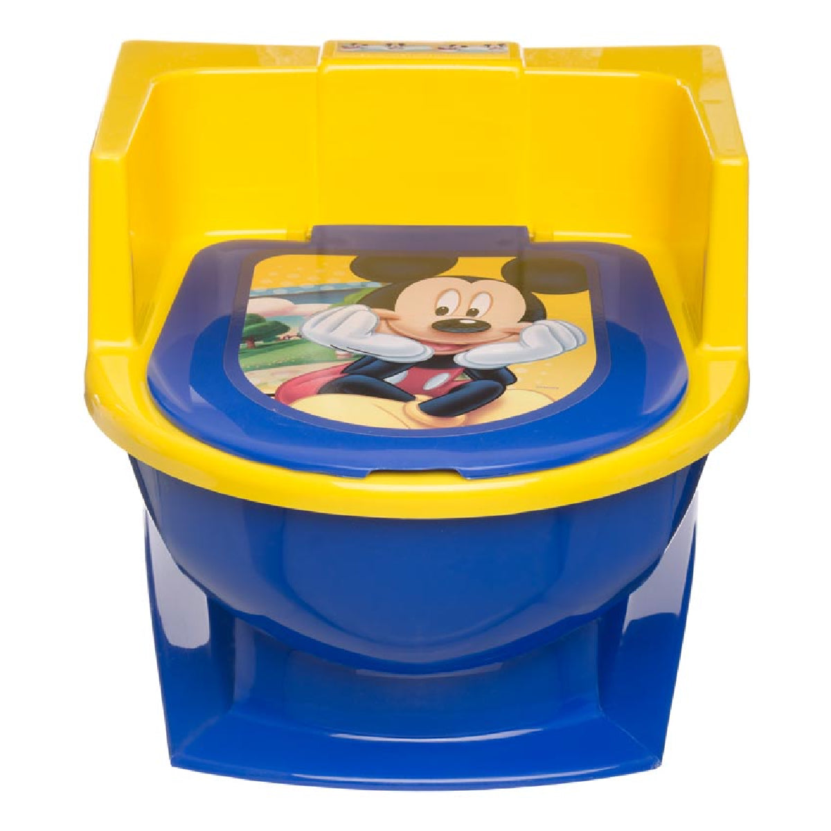 Entrenador Para Baño Mickey Azul